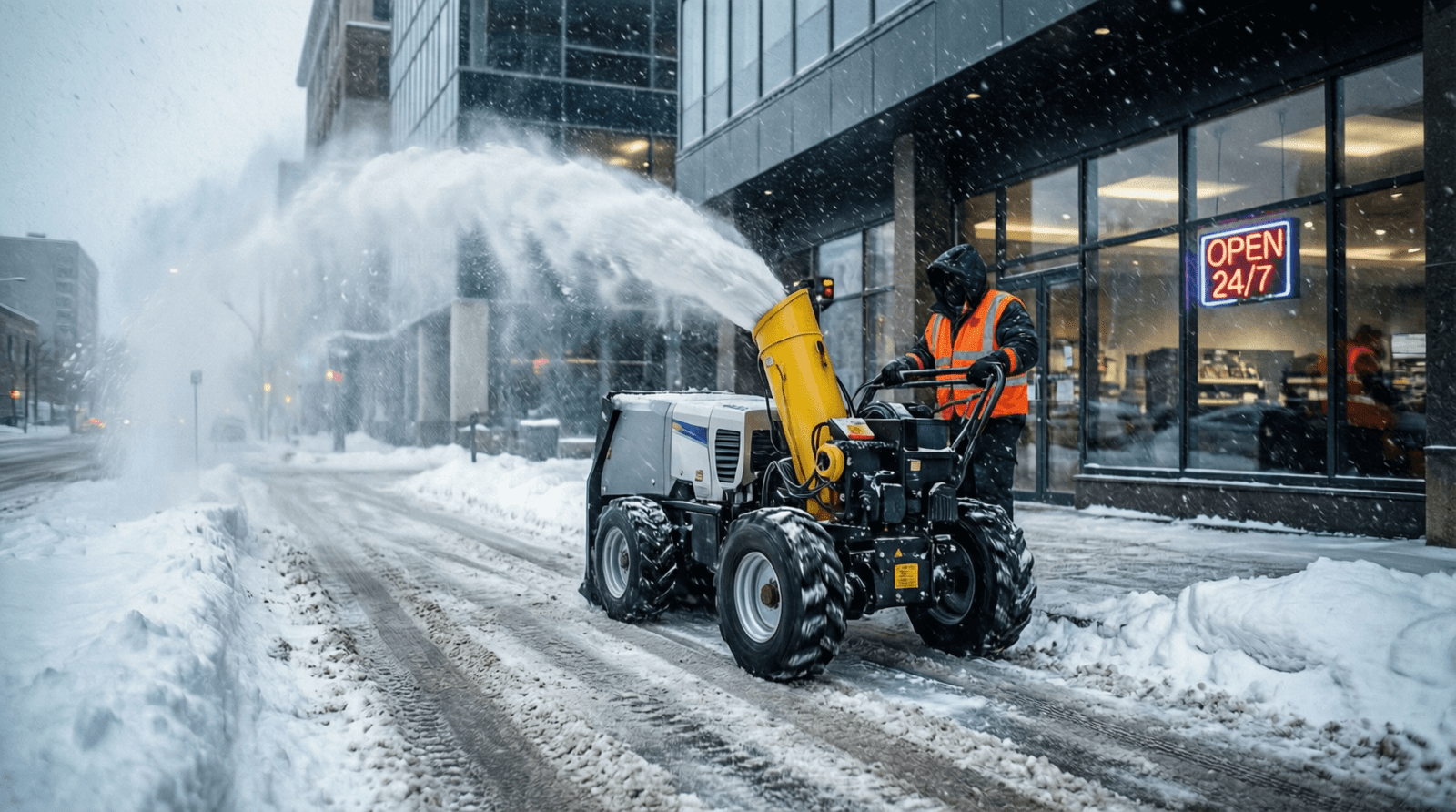 commercial snow removal services