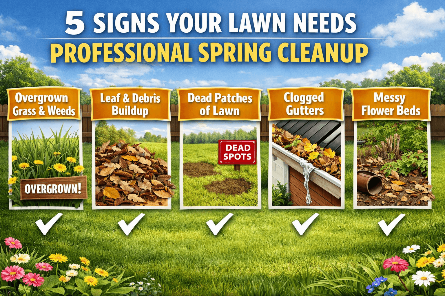 professional spring cleanup