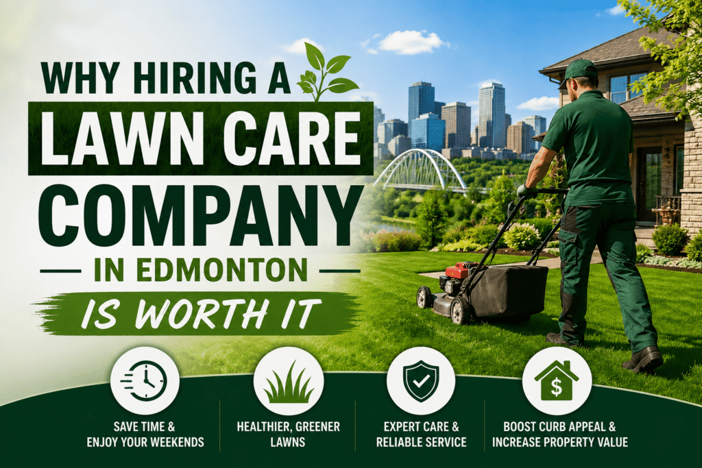 lawn care company Edmonton